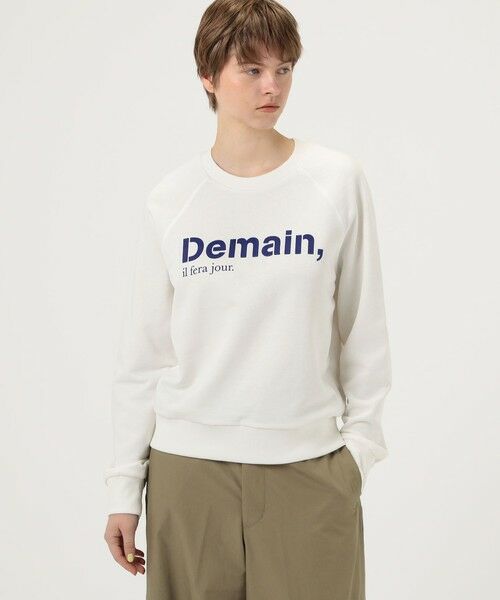 TOMORROWLAND / トゥモローランド スウェット | DEMAIN IL FERAJOUR スウェットシャツ | 詳細1