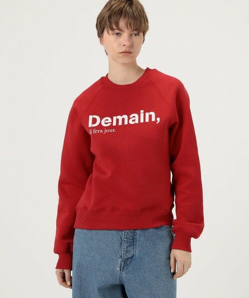 TOMORROWLAND / トゥモローランド スウェット | DEMAIN IL FERAJOUR スウェットシャツ | 詳細1