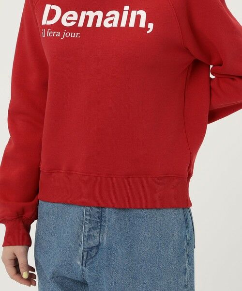 TOMORROWLAND / トゥモローランド スウェット | DEMAIN IL FERAJOUR スウェットシャツ | 詳細7