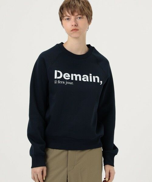 TOMORROWLAND / トゥモローランド スウェット | DEMAIN IL FERAJOUR スウェットシャツ | 詳細1