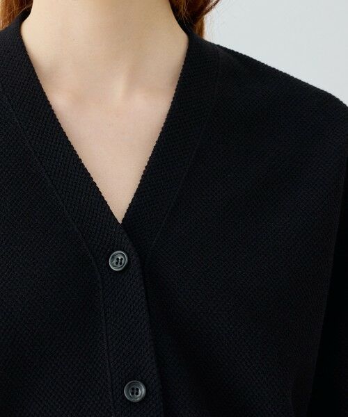 【TOMORROWLAND GOODS】V::ROOM MESH カーディガン NZ LAMB 9G Vネックカーディガン｜トゥモローランド 公式通販