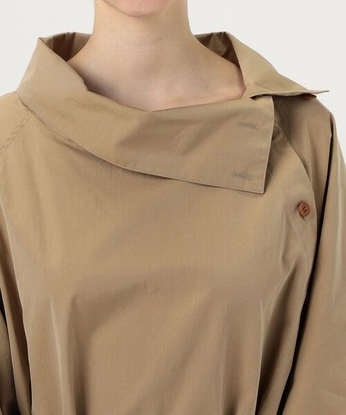 TOMORROWLAND / トゥモローランド ミニ丈・ひざ丈ワンピース | HAVERSACK コットンサテンドレス | 詳細4