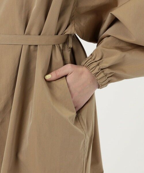 TOMORROWLAND / トゥモローランド ミニ丈・ひざ丈ワンピース | HAVERSACK コットンサテンドレス | 詳細8