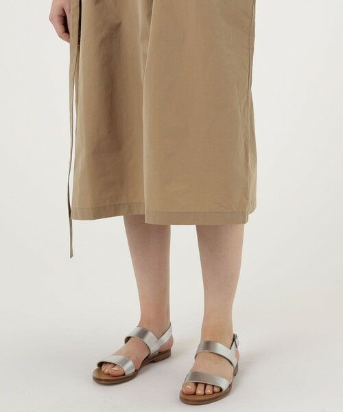 TOMORROWLAND / トゥモローランド ミニ丈・ひざ丈ワンピース | HAVERSACK コットンサテンドレス | 詳細9