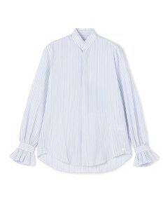 TOMORROWLAND / トゥモローランド シャツ・ブラウス（半袖以外） | BOURRIENNE BOUDOIR ストライプ スタンドカラーシャツ