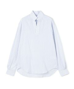 TOMORROWLAND / トゥモローランド シャツ・ブラウス（半袖以外） | BOURRIENNE SCULPTEUR ストライプ オープンカラーシャツ