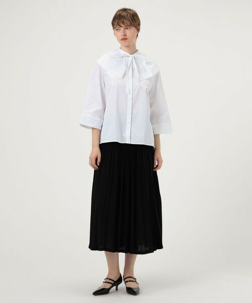 TOMORROWLAND / トゥモローランド シャツ・ブラウス | BOURRIENNE ALIZE コットン ラッフルシャツ | 詳細1