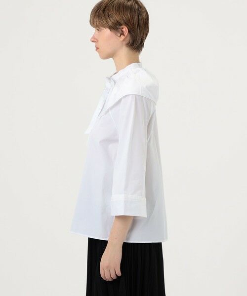 TOMORROWLAND / トゥモローランド シャツ・ブラウス | BOURRIENNE ALIZE コットン ラッフルシャツ | 詳細3