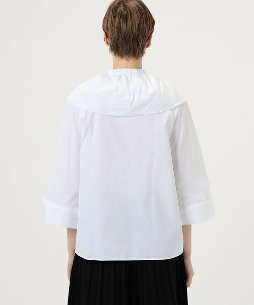 TOMORROWLAND / トゥモローランド シャツ・ブラウス | BOURRIENNE ALIZE コットン ラッフルシャツ | 詳細4