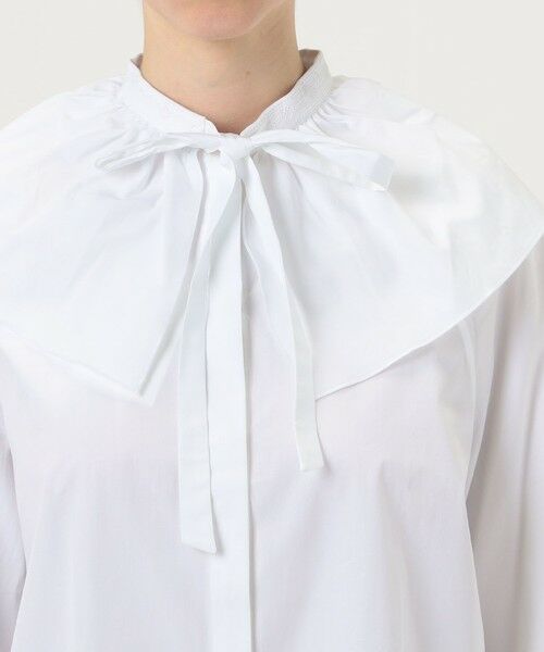 TOMORROWLAND / トゥモローランド シャツ・ブラウス | BOURRIENNE ALIZE コットン ラッフルシャツ | 詳細5