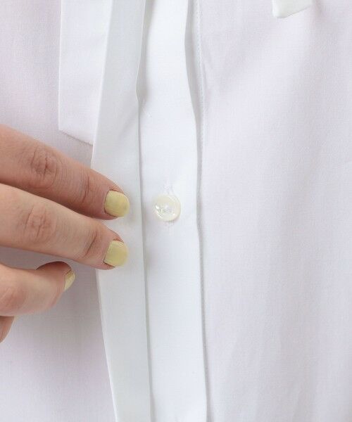 TOMORROWLAND / トゥモローランド シャツ・ブラウス | BOURRIENNE ALIZE コットン ラッフルシャツ | 詳細9