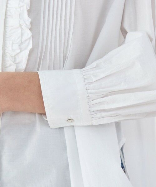 TOMORROWLAND / トゥモローランド シャツ・ブラウス | 【別注】ne Quittez pas BLACK FRILL COLLAR シャツ | 詳細6