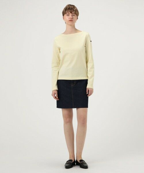 TOMORROWLAND / トゥモローランド Tシャツ | Le minor ボートネックプルオーバー | 詳細1