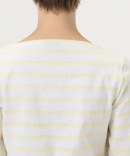 TOMORROWLAND / トゥモローランド Tシャツ | Le minor ボートネック ストライププルオーバー | 詳細6