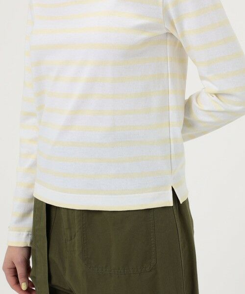 TOMORROWLAND / トゥモローランド Tシャツ | Le minor ボートネック ストライププルオーバー | 詳細8