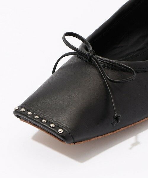 TOMORROWLAND / トゥモローランド フラットシューズ | CHEMBUR SQ FLAT STUDS BALLET シューズ | 詳細5
