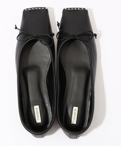 TOMORROWLAND / トゥモローランド フラットシューズ | CHEMBUR SQ FLAT STUDS BALLET シューズ | 詳細7
