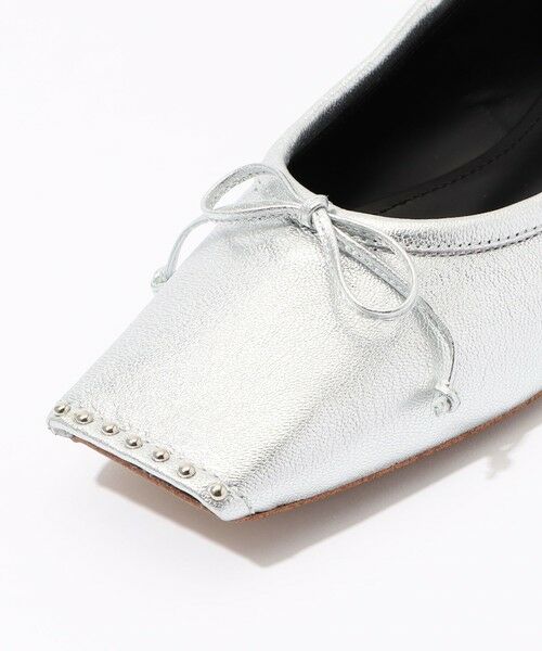 TOMORROWLAND / トゥモローランド フラットシューズ | CHEMBUR SQ FLAT STUDS BALLET シューズ | 詳細5