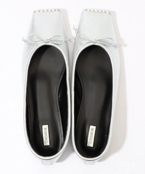 TOMORROWLAND / トゥモローランド フラットシューズ | CHEMBUR SQ FLAT STUDS BALLET シューズ | 詳細7