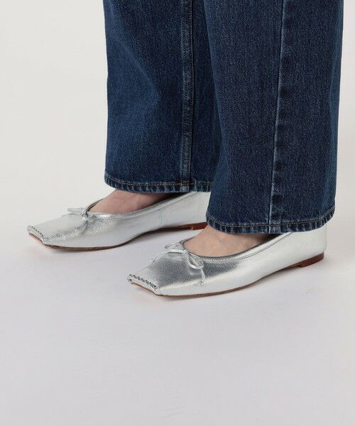 TOMORROWLAND / トゥモローランド フラットシューズ | CHEMBUR SQ FLAT STUDS BALLET シューズ | 詳細8