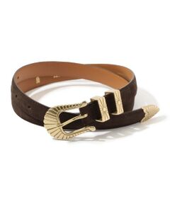 【MAISON BOINET】レザーベルト Spick & Span セール】 Maison Boinet カーフレザー ベルト （ベルト