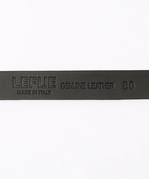 TOMORROWLAND / トゥモローランド ベルト・サスペンダー | LEFIJE SQUARE レザーベルト | 詳細4