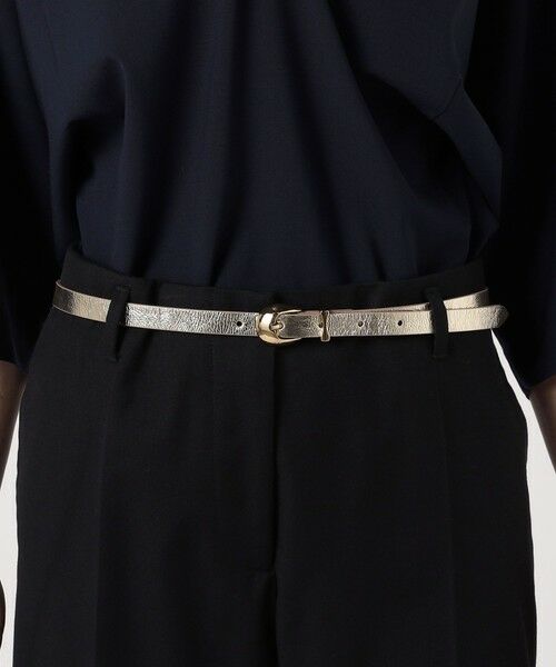 TOMORROWLAND / トゥモローランド ベルト・サスペンダー | LEFIJE ROUND BUCKLE ベルト | 詳細1