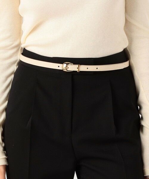 TOMORROWLAND / トゥモローランド ベルト・サスペンダー | LEFIJE ROUND LIZARD ベルト | 詳細1