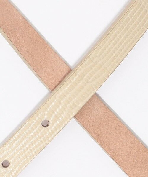 TOMORROWLAND / トゥモローランド ベルト・サスペンダー | LEFIJE ROUND LIZARD ベルト | 詳細3