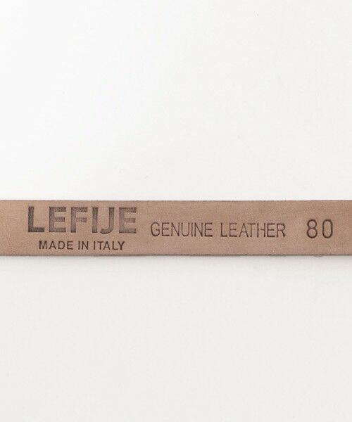 TOMORROWLAND / トゥモローランド ベルト・サスペンダー | LEFIJE ROUND LIZARD ベルト | 詳細4