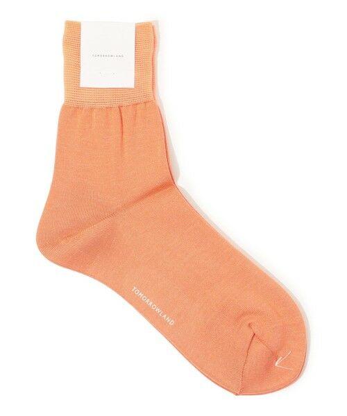 TOMORROWLAND / トゥモローランド ソックス | TOMORROWLAND シアーソックス(27 オレンジ)