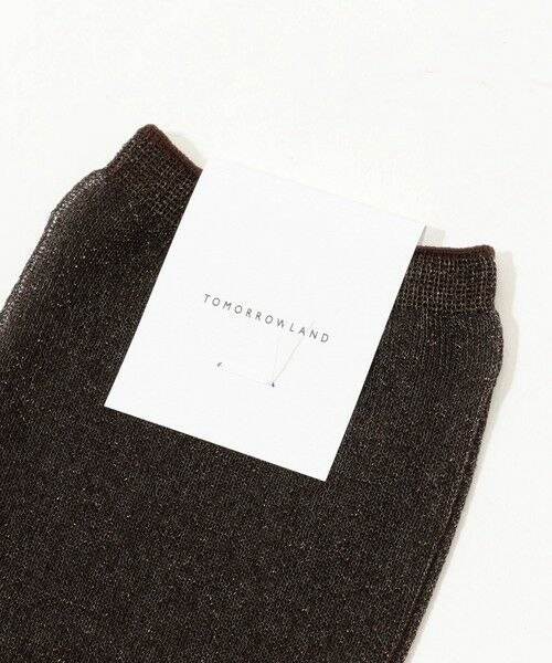 TOMORROWLAND / トゥモローランド ソックス | TOMORROWLAND HIGH シアーソックス | 詳細2