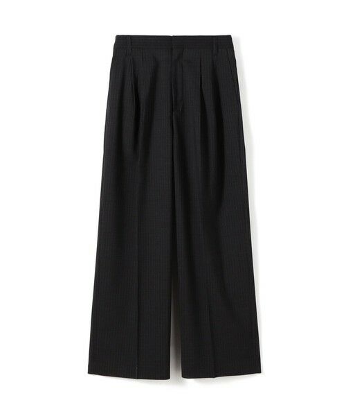 TOMORROWLAND / トゥモローランド スラックス・ドレスパンツ | ウールストライプ ワイドスラックス | 詳細2
