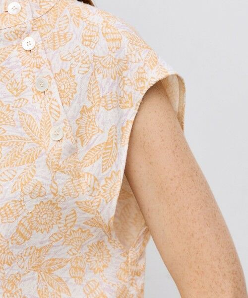 TOMORROWLAND / トゥモローランド シャツ・ブラウス | レーヨンコットン ネッププリントブラウス | 詳細7