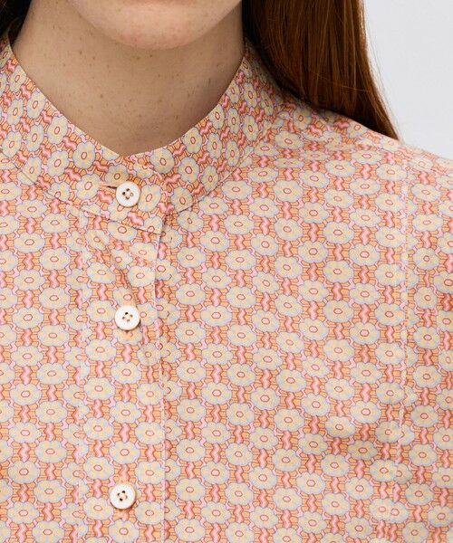 TOMORROWLAND / トゥモローランド シャツ・ブラウス | コットンリバティプリント スプリングブラウス | 詳細5