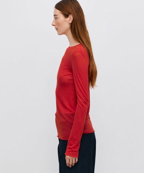 テンセルシルク ベーシックカットソー （Tシャツ