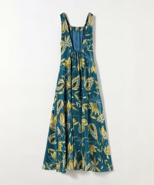 CABaN コットンカシミヤ フラワーエンブロイダリー クルーネック