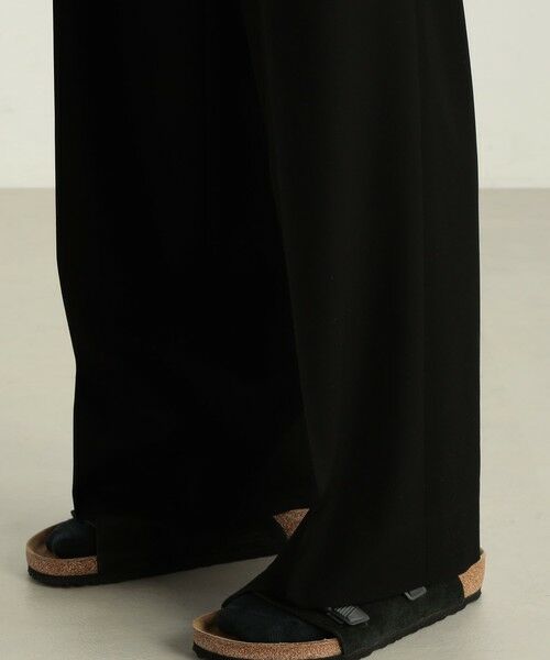TOMORROWLAND / トゥモローランド スラックス・ドレスパンツ | ウールギャバ ベルトパンツ | 詳細9