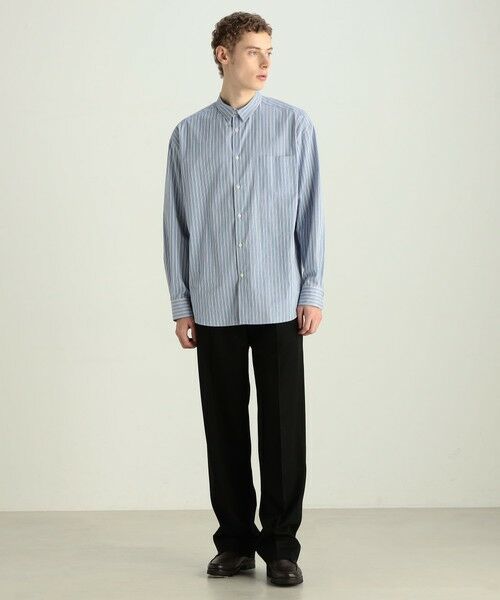 TOMORROWLAND / トゥモローランド スラックス・ドレスパンツ | ウールギャバ ストレートスラックス | 詳細1