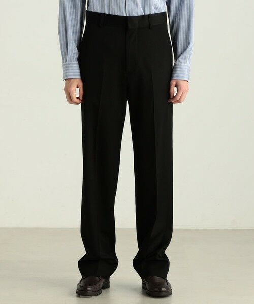 TOMORROWLAND / トゥモローランド スラックス・ドレスパンツ | ウールギャバ ストレートスラックス | 詳細2