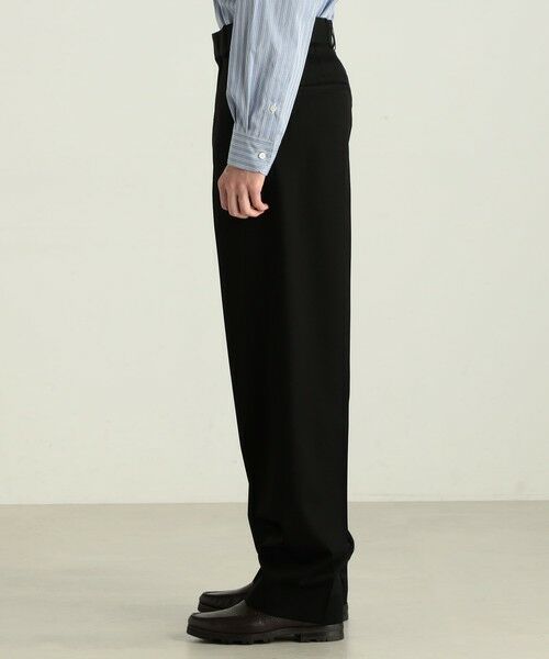 TOMORROWLAND / トゥモローランド スラックス・ドレスパンツ | ウールギャバ ストレートスラックス | 詳細3