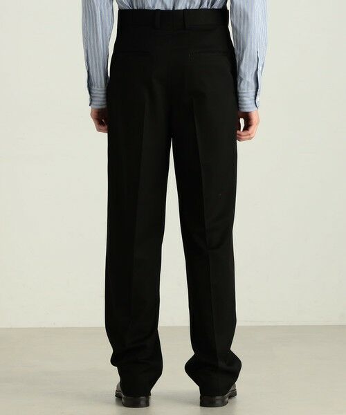TOMORROWLAND / トゥモローランド スラックス・ドレスパンツ | ウールギャバ ストレートスラックス | 詳細4