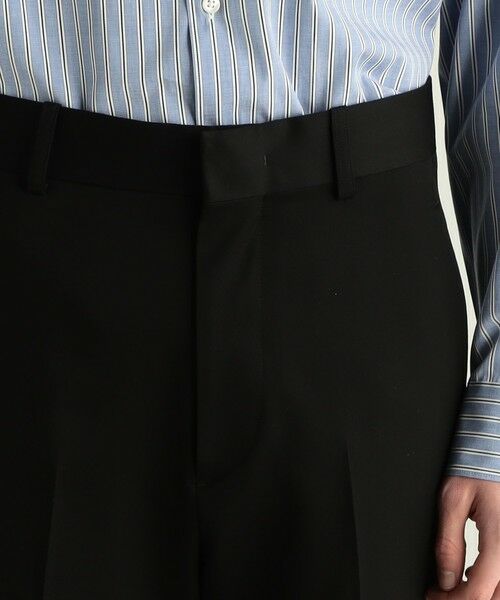 TOMORROWLAND / トゥモローランド スラックス・ドレスパンツ | ウールギャバ ストレートスラックス | 詳細5