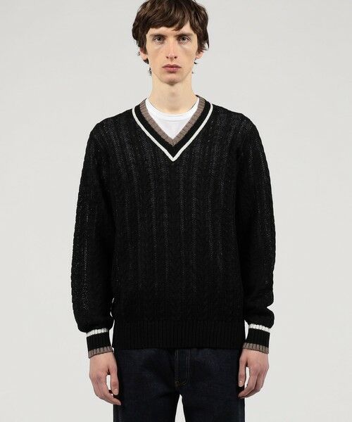 TOMORROWLAND / トゥモローランド ニット・セーター | プレミアムリネン チルデンプルオーバーニット | 詳細2