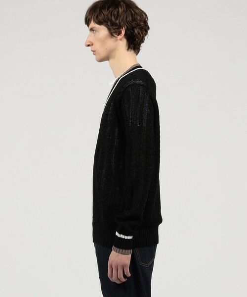 TOMORROWLAND / トゥモローランド ニット・セーター | プレミアムリネン チルデンプルオーバーニット | 詳細3