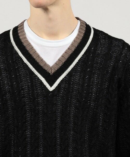 TOMORROWLAND / トゥモローランド ニット・セーター | プレミアムリネン チルデンプルオーバーニット | 詳細5