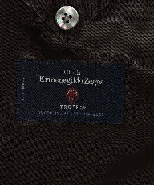 TOMORROWLAND / トゥモローランド セットアップ | TROFEO ウール シングルブレステッド2Bスーツ E.Zegna | 詳細12