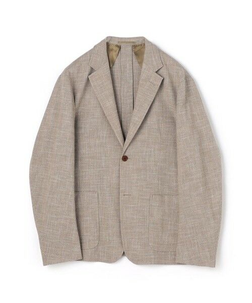 ウールシルクナイロン シングルブレステッド 2Bジャケット CARLO ウールシルクナイロン シングルブレステッド 2Bジャケット CARLO