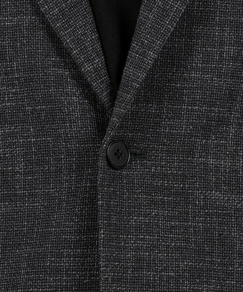 ウールシルクナイロン シングルブレステッド 2Bジャケット CARLO ウールシルクナイロン シングルブレステッド 2Bジャケット CARLO