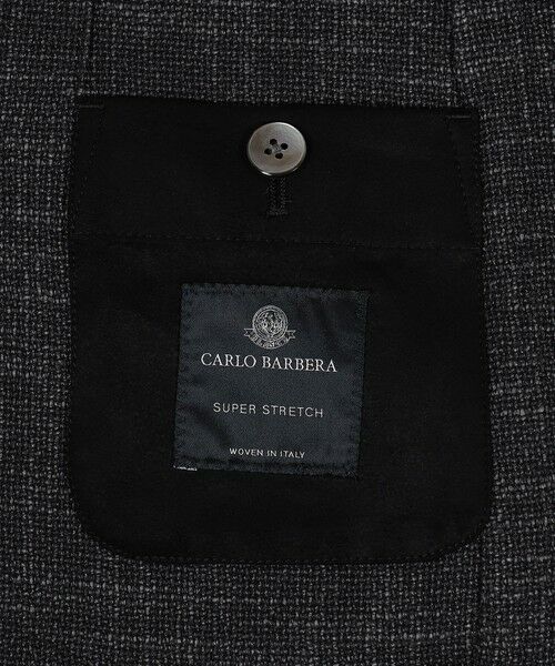 ウールシルクナイロン シングルブレステッド 2Bジャケット CARLO ウールシルクナイロン シングルブレステッド 2Bジャケット CARLO